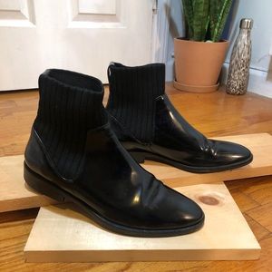 Black Vince Booties - (36.5)